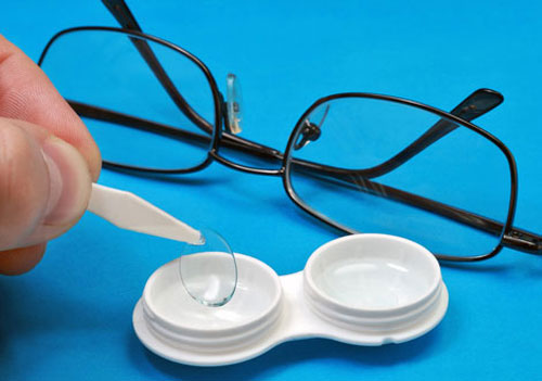 Contact lenses for people who wear glasses